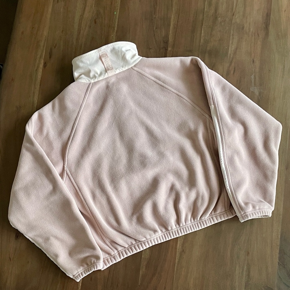 Athleta Overlook Microfleece Pullover Size Small - image 4